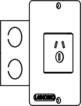 9412900 Single Electrical Receptacle Kit